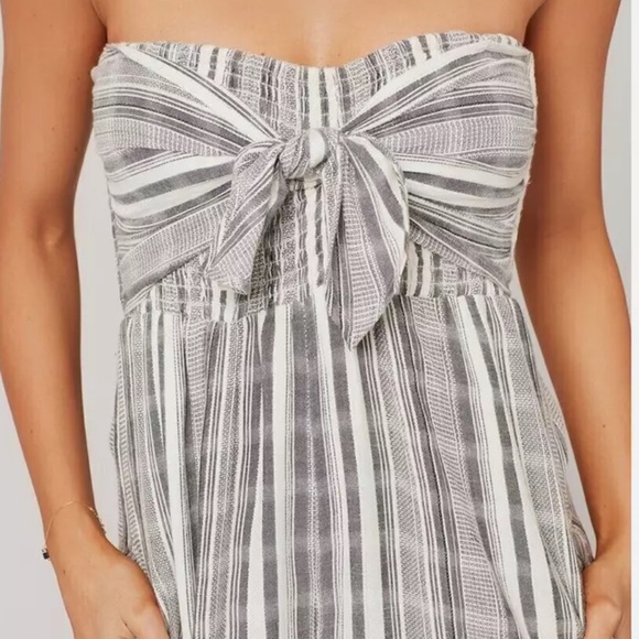 L*Space Strapless Wide Leg Jumpsuit Romper One Piece size M - Picture 2 of 7